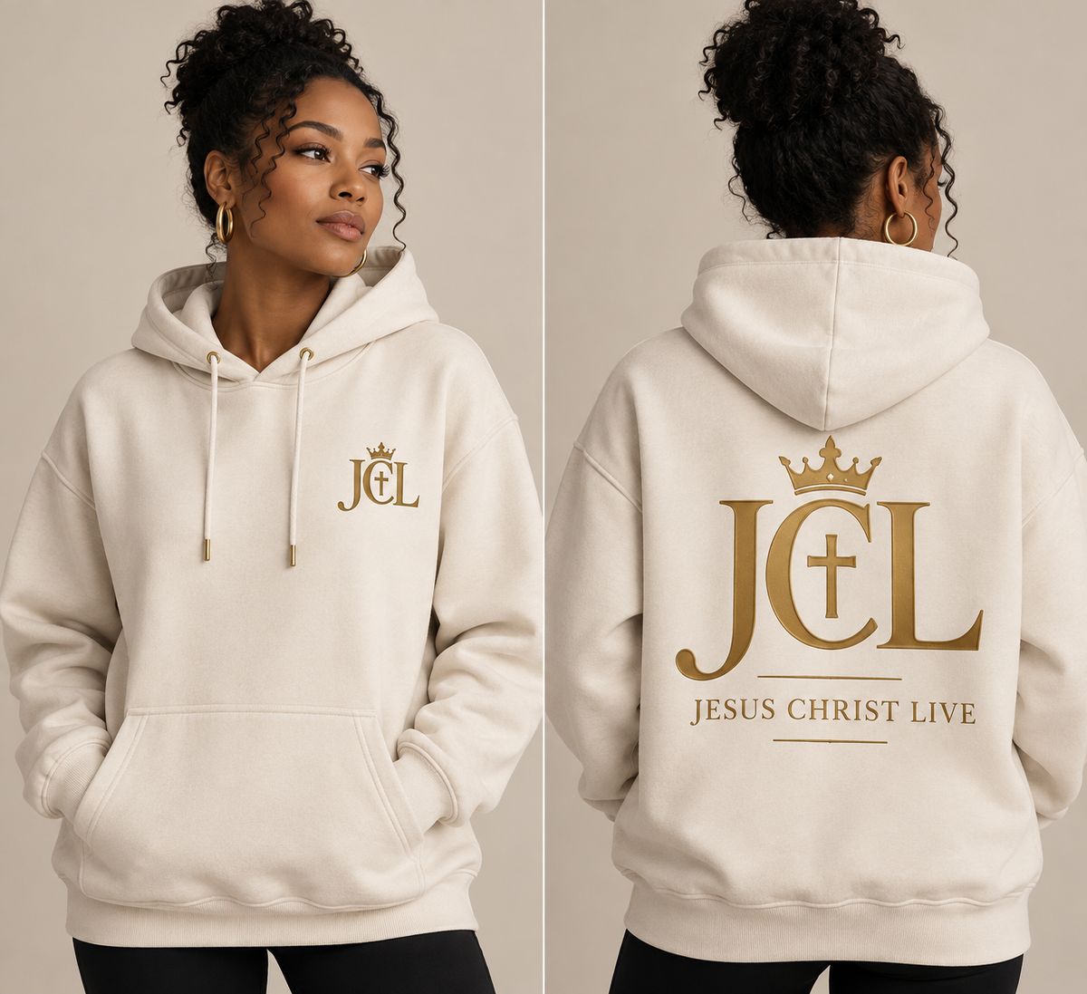 Jesus Christ Lives Hoodie (JCL)